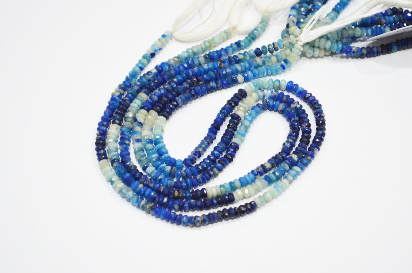 Natural Afghanite Rondelle Shape Beads , Sold By Strand , 13 Inches , 3.75 - 4 mm , 32306