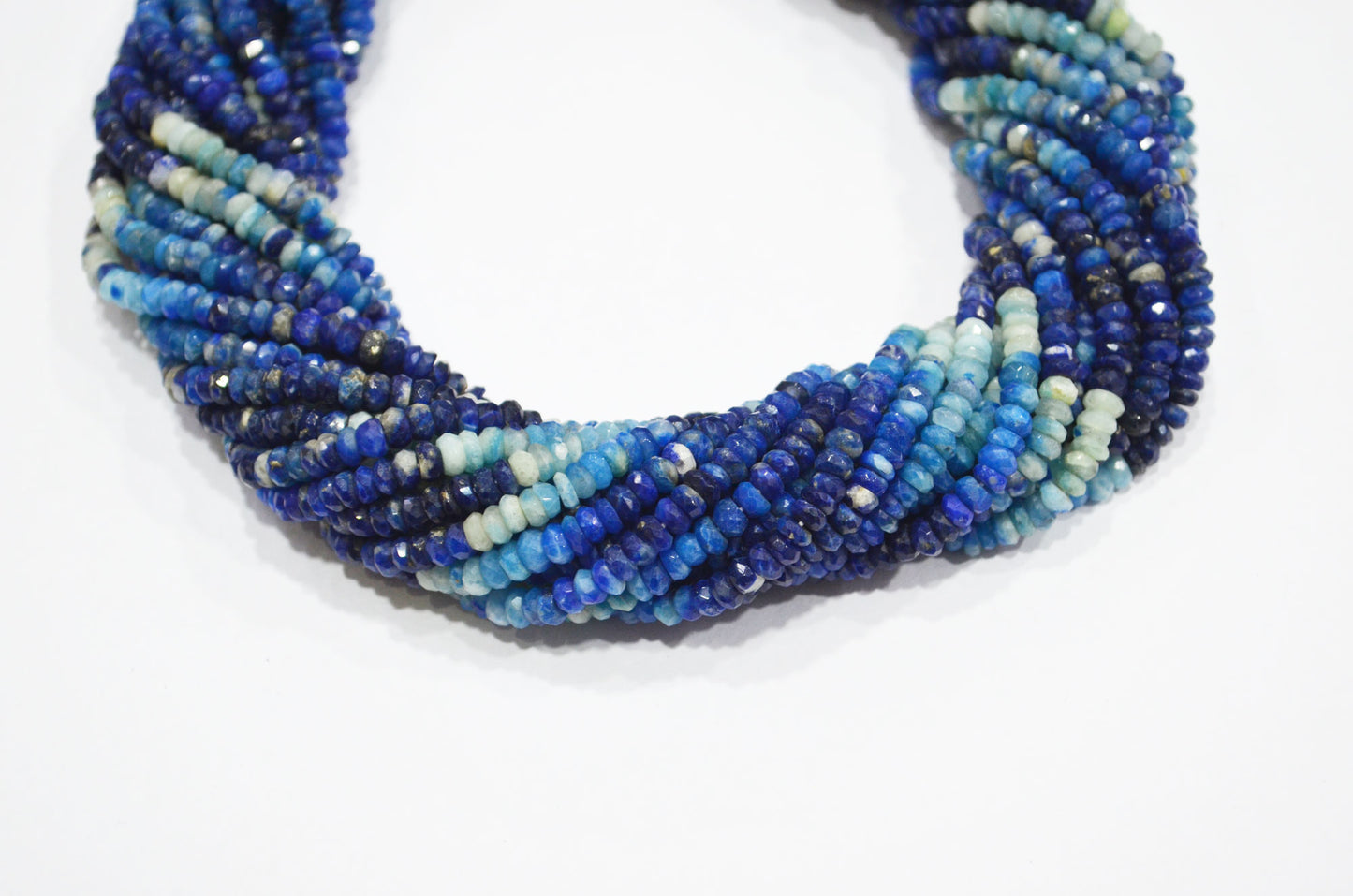 Natural Afghanite Rondelle Shape Beads , Sold By Strand , 13 Inches , 4 - 4.50 mm , 32308