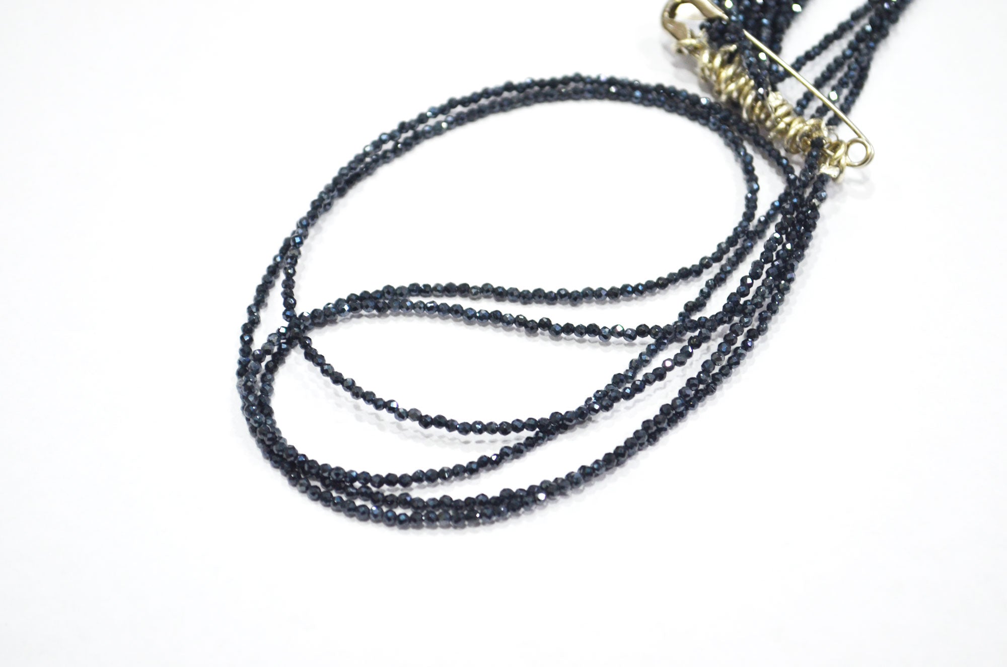 Mystic Diamond Coated Black Spinel Faceted Round Shape Beads , Sold By Strand , 15.50 Inches , 2 mm , 32417