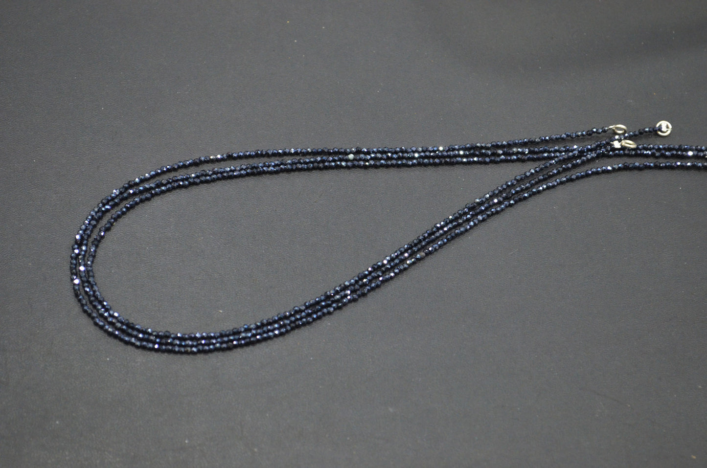 Mystic Diamond Coated Black Spinel Faceted Round Shape Beads , Sold By Strand , 15.50 Inches , 2 mm , 32417