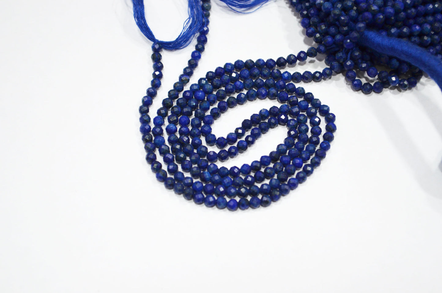 Natural Lapis Lazuli Round Shape Beads , Sold By Strand , 3.50 mm , 12.50 Inches , 32591