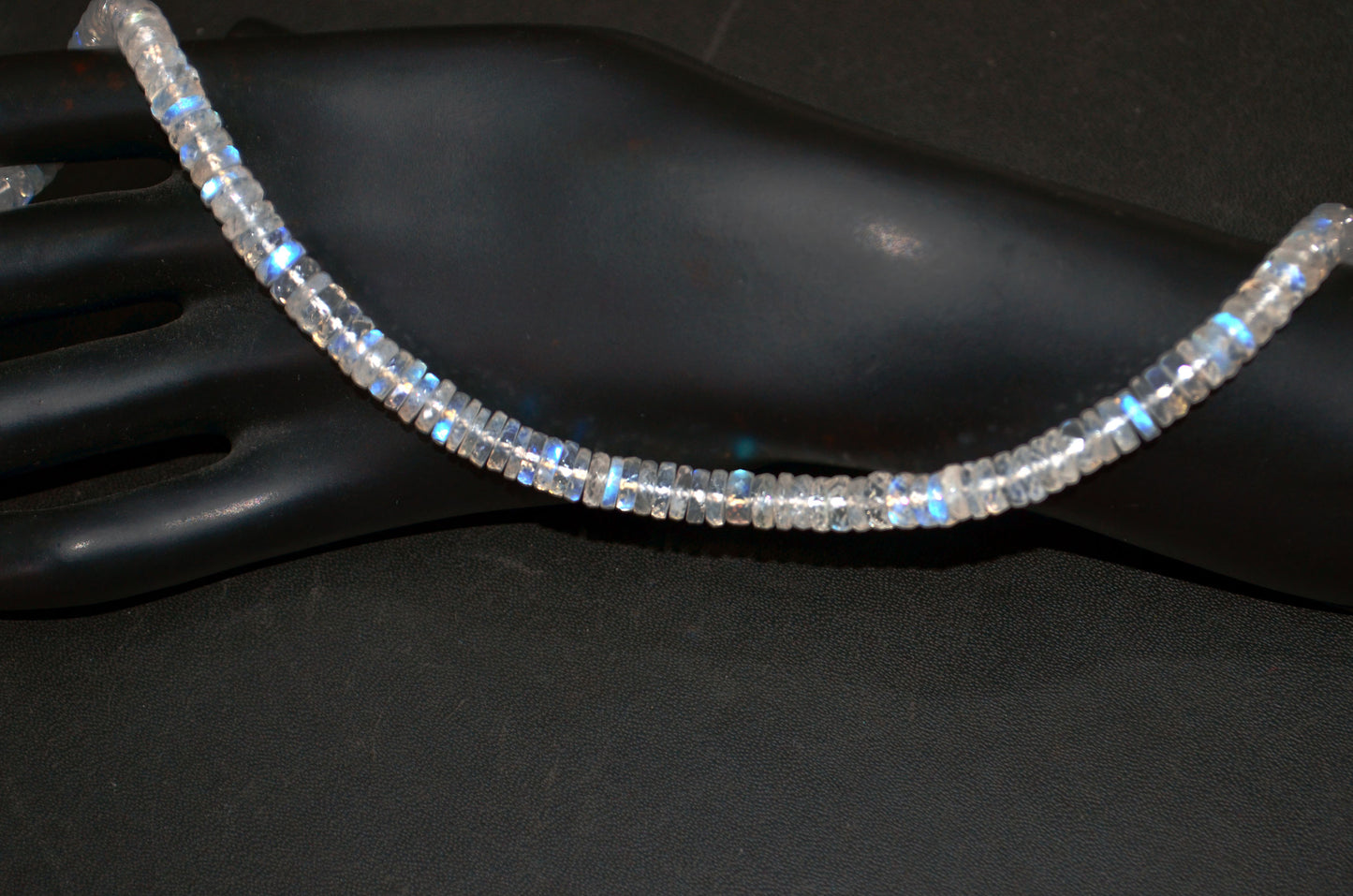Rainbow Moonstone Faceted Tyre Shape Beads , Sold By Strand ,16 Inches , 6.50 mm , 32996