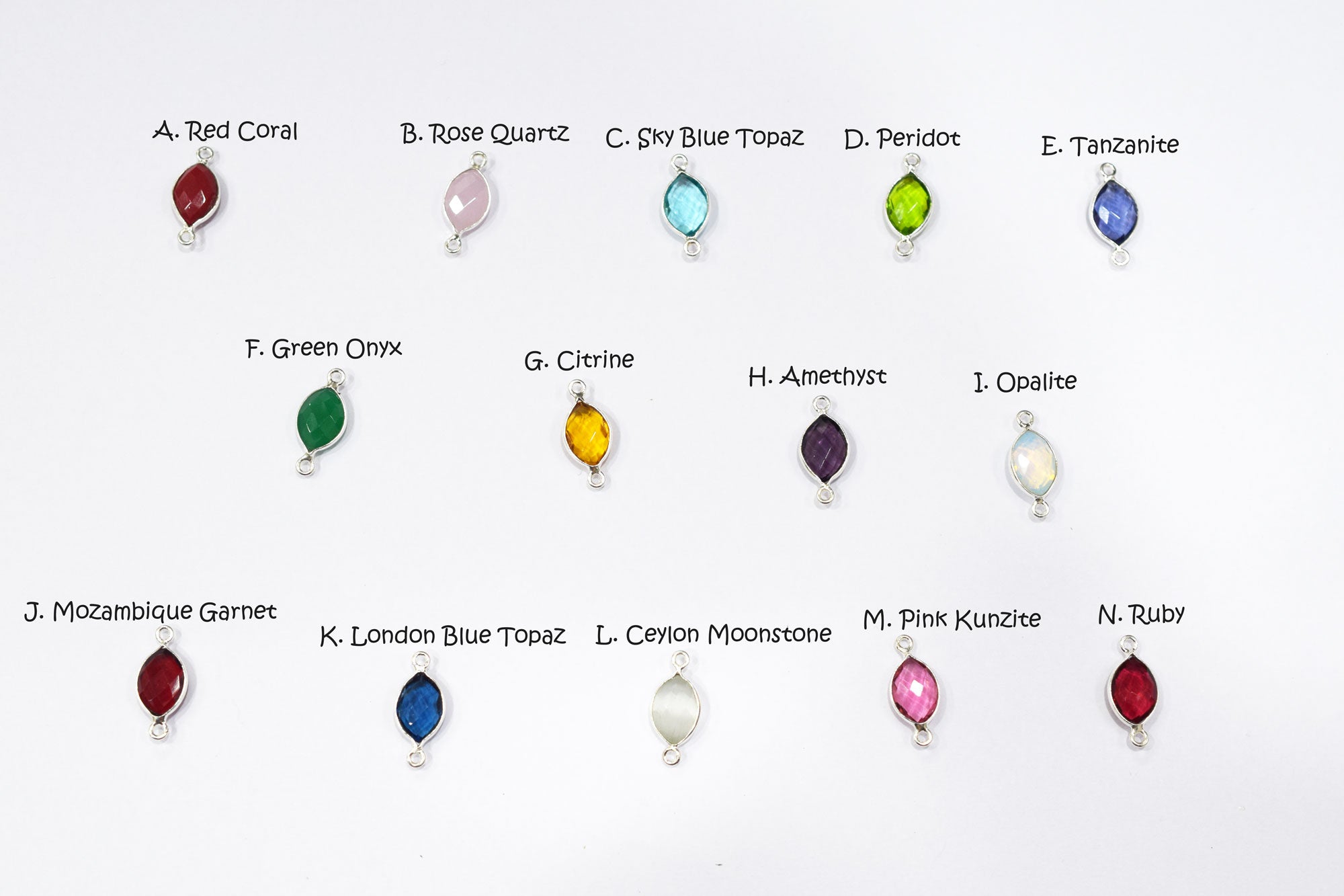 Multi Color Hydro Glass Faceted Marquise Shape Connector , Sold By Piece , 9x13 mm , RB-6451B