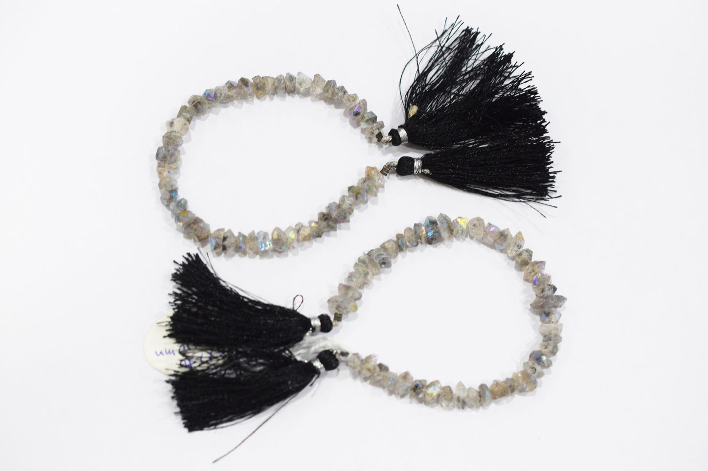 Rustic Metallic Coated Harkimar Faceted Nuggets Chips Beads , Sold By Strand , 5x7 - 6x10 mm , 7", 17898