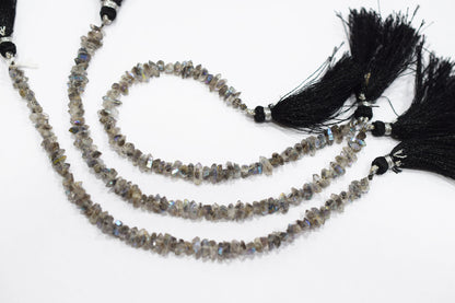 Rustic Metallic Coated Harkimar Faceted Nuggets Chips Beads , Sold By Strand ,3x5 - 4x8 mm , 7", 17899