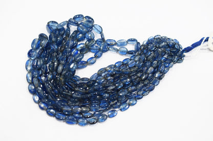 Himalayan Kyanite Smooth Oval Nuggets Shape Beads , Sold By Strand , 4x6 - 8x11 mm , 16 Inches ,  17958