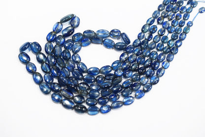 Himalayan Kyanite Smooth Oval Nuggets Shape Beads , Sold By Strand ,  5x6 - 8x12 mm , 16 Inches ,  17959