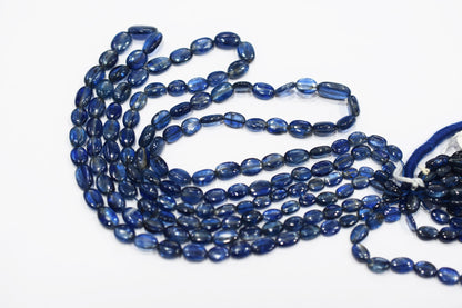 Himalayan Kyanite Smooth Oval Nuggets Shape Beads , Sold By Strand , 4.50x5.50 - 9x11 mm , 16" ,  17963