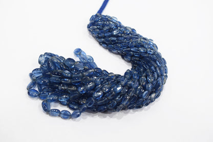 Himalayan Kyanite Smooth Oval Nuggets Shape Beads , Sold By Strand , 4x6 - 7.50x11 mm , 16" ,  17965