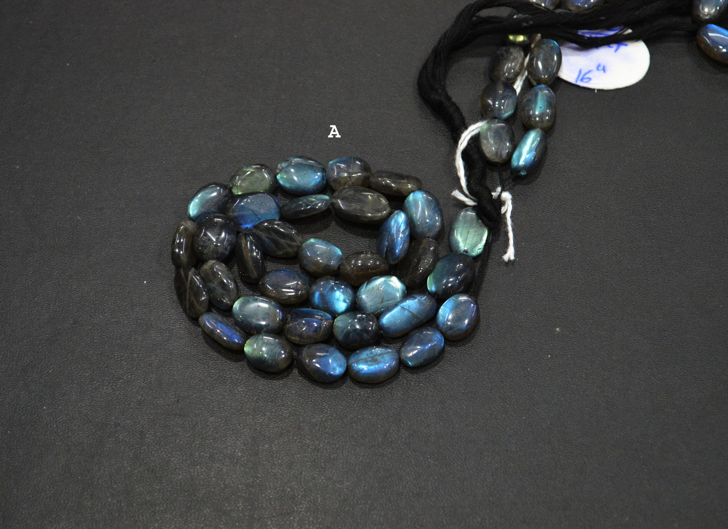 Natural Labradorite Oval Nuggets Shape Beads , Sold By Strand , 9x11-10x14 mm , 16" , 19730