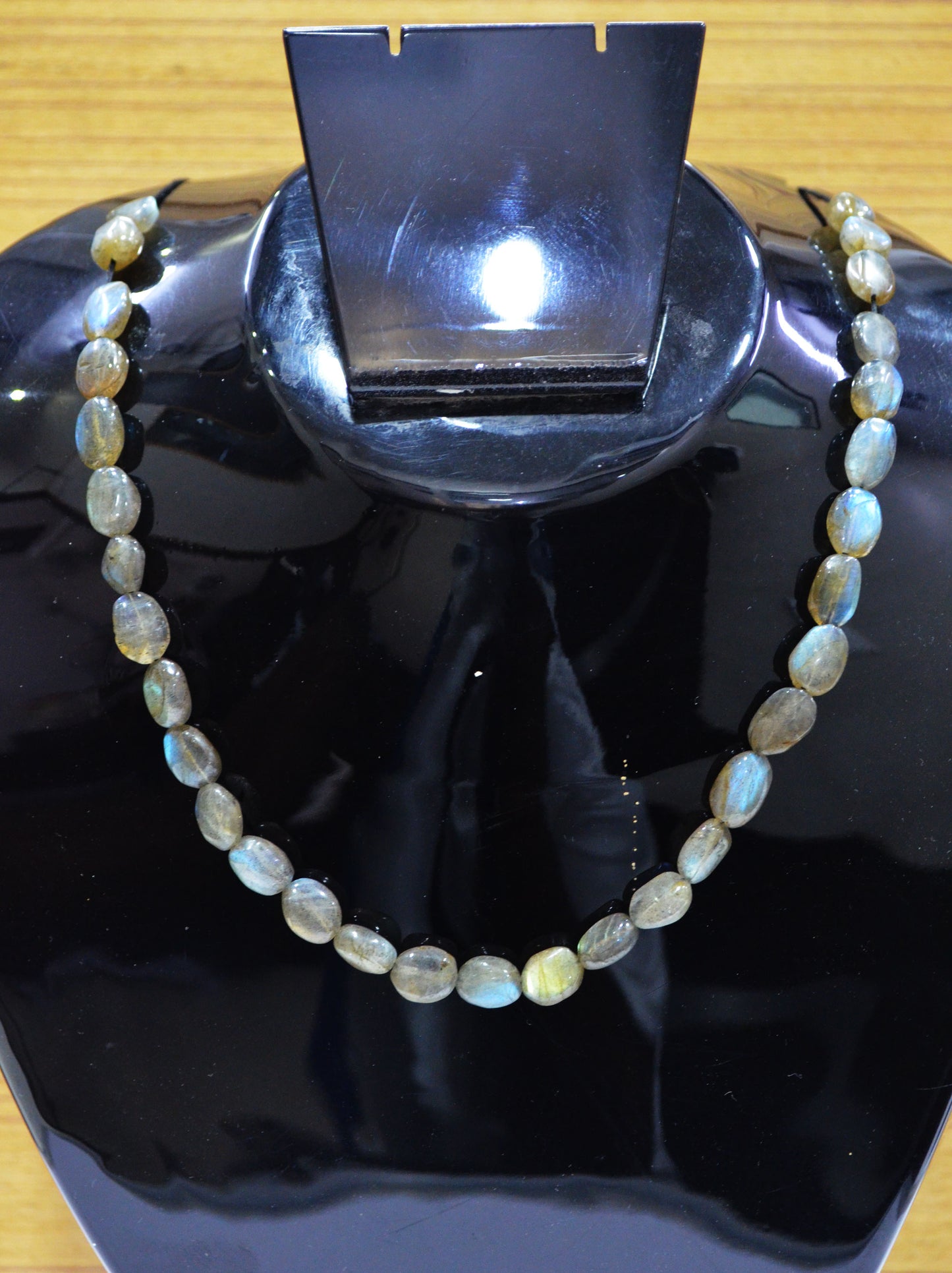 Natural Labradorite Oval Nuggets Shape Beads , Sold By Strand ,6x8 - 8x12  mm , 16" , 19735