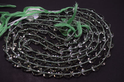 Natural Green Amethyst Straight Drill Tear Drops Shape Beads , Sold By Strand , 9x13.50 - 9.50x17 mm , 15", 19854