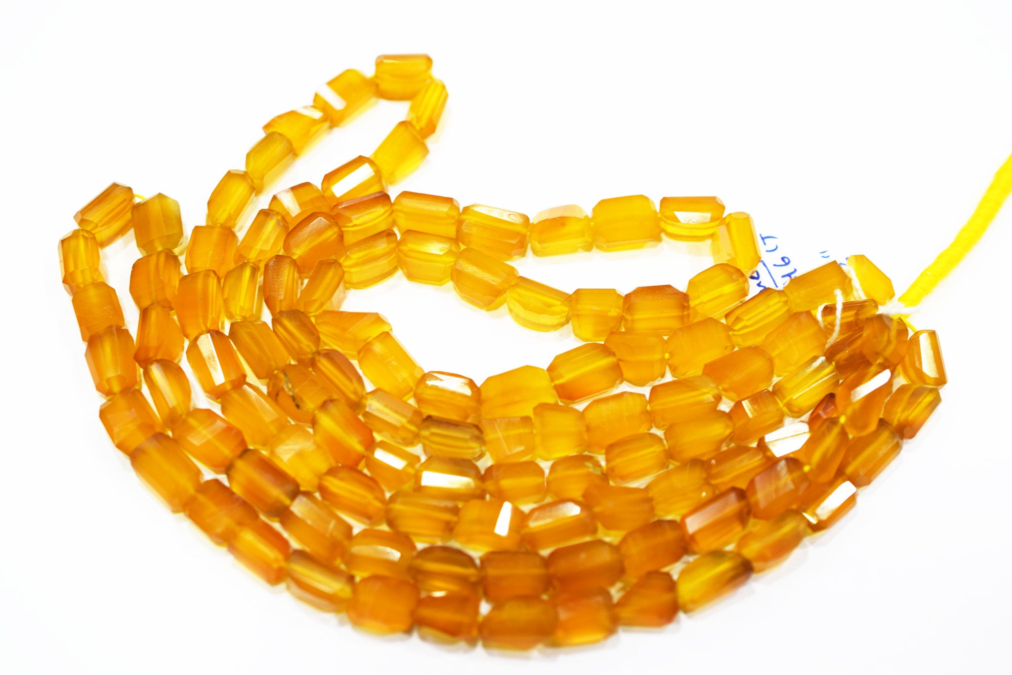 Yellow Chalcedony Laser Beads , Sold By Strand ,  7x10 - 9x12 mm, 16", 32113