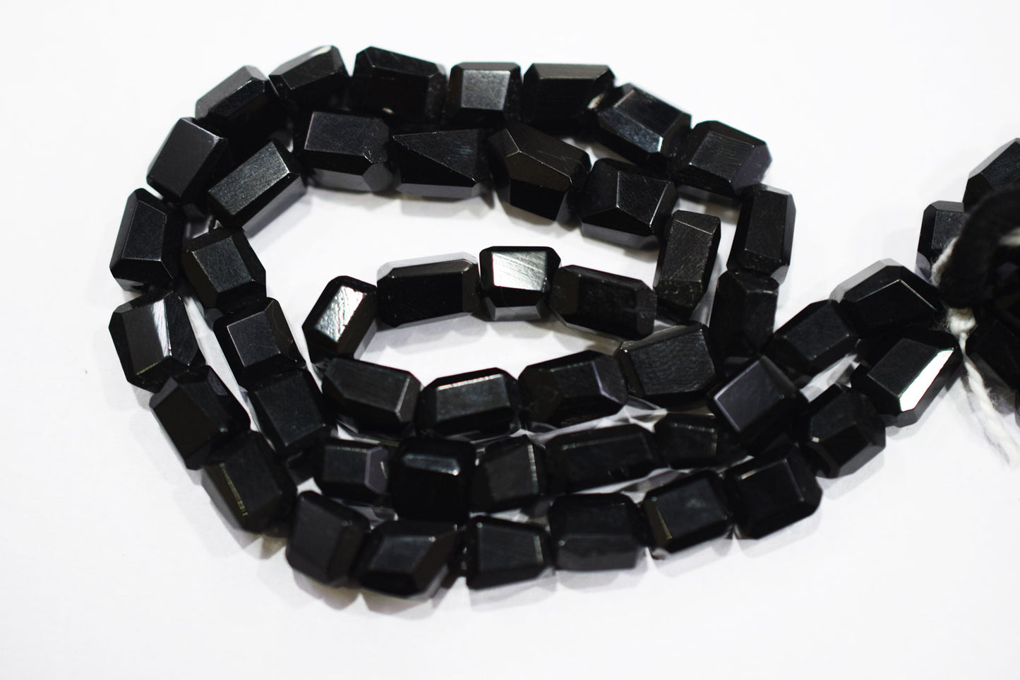 Black Onyx Laser Cut Nuggets Shape Beads ,  Sold By Strand , 7x7 - 8x10 mm , 16" , 32120