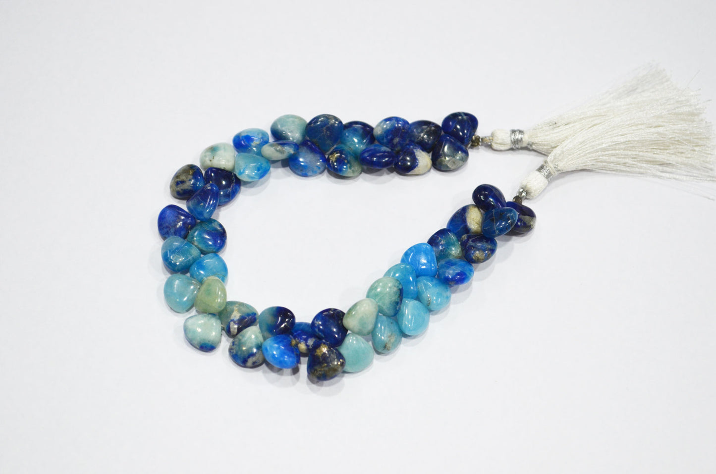 Natural Afghanite Heart Shape Beads , Sold By Strand , 8 Inches , 9.50x9.50 - 10x10 mm , 32163