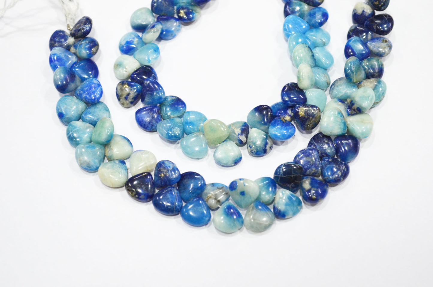 Natural Afghanite Heart Shape Beads , Sold By Strand , 8 Inches , 9.50x9.50 - 10x10 mm , 32163