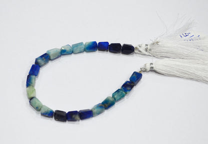 Natural Afghanite Laser Cut Nuggets Shape Beads , 7.50 Inches , 6x8 - 7.50x11 mm , 32181