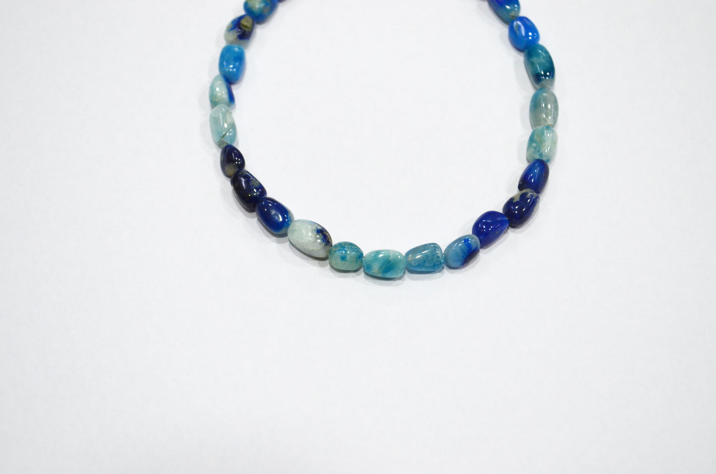 Natural Afghanite Nuggets Shape Beads , 8 Inches , 4.50x7 - 6x9 mm , 32182