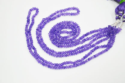 Rainbow Pearl Purple Coated Natural Rock Crystal Uneven Button Shape Smooth Beads , Sold By Strand , 18 Inches , 4.25 - 4.50 mm , 32245