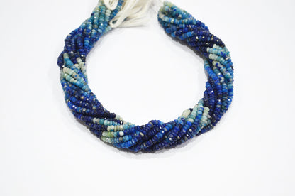 Natural Afghanite Rondelle Shape Beads , Sold By Strand , 13 Inches , 3.75 - 4 mm , 32306