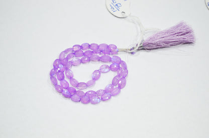Mystic Lavender Coated Rainbow Moonstone Oval Shape Beads , Sold By Strand , 16 Inches , 5.50x7 - 6x9 mm , 32364