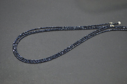 Mystic Diamond Coated Black Spinel Faceted Round Shape Beads , Sold By Strand , 15.50 Inches , 2 mm , 32417