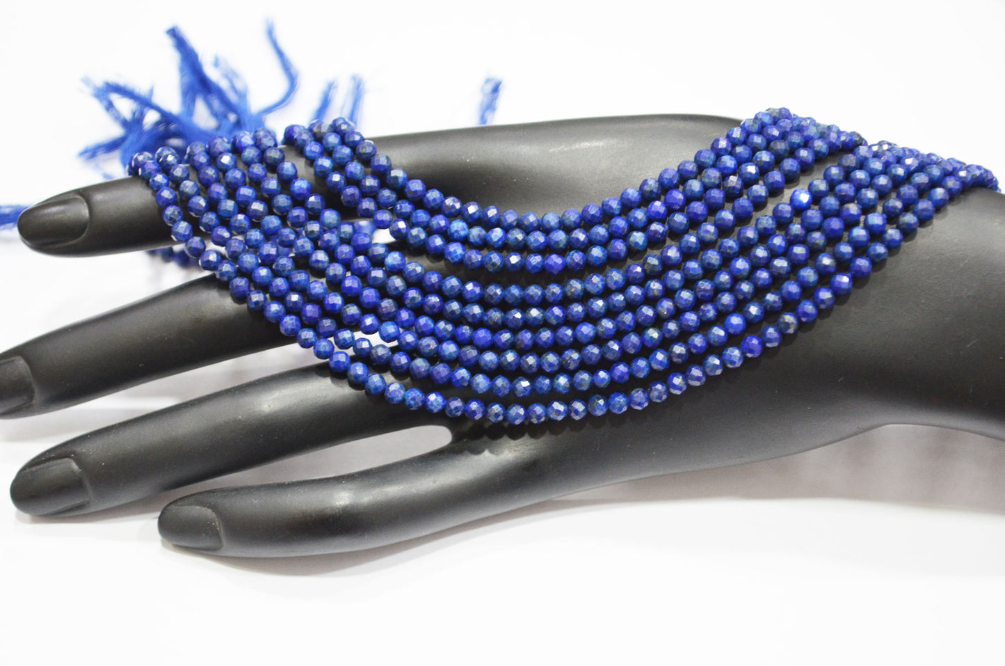 Natural Lapis Lazuli Round Shape Beads , Sold By Strand , 3.50 mm , 12.50 Inches , 32591