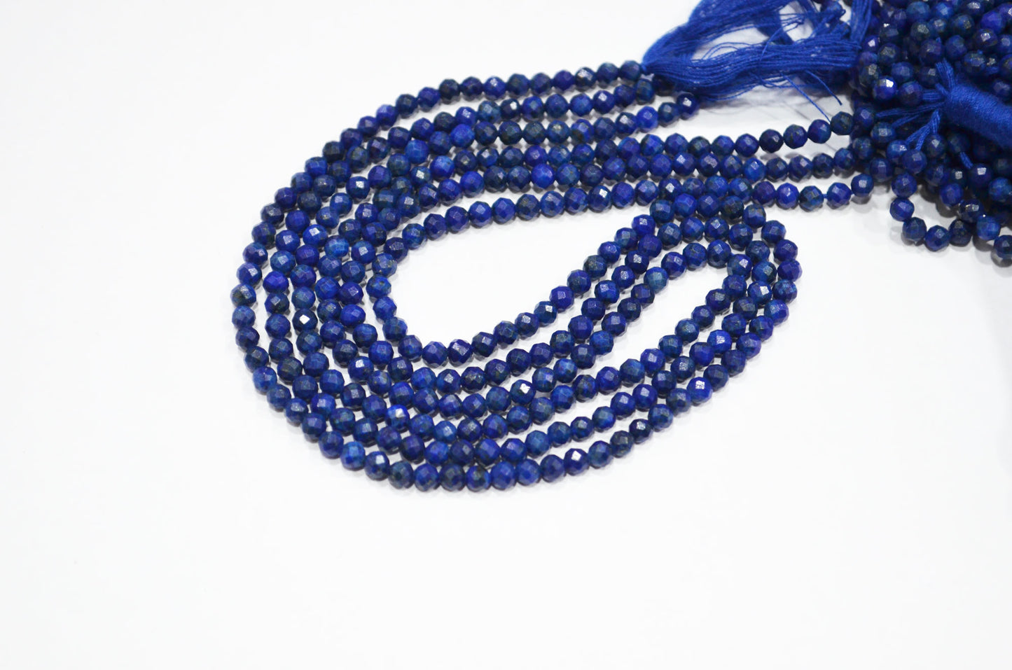Natural Lapis Lazuli Round Shape Beads , Sold By Strand , 3.50 mm , 12.50 Inches , 32591