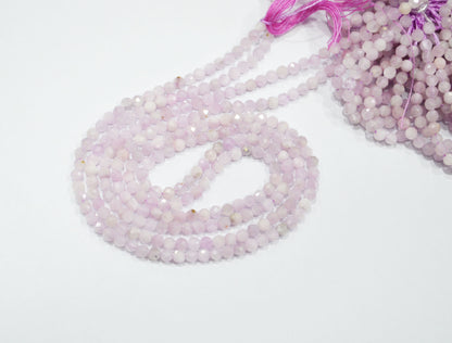 Lavender Quartz Faceted Round Shape Beads , Lavender Quartz Faceted Beads , Sold By Strand , 15.50 Inches , 3.25 mm , 32592