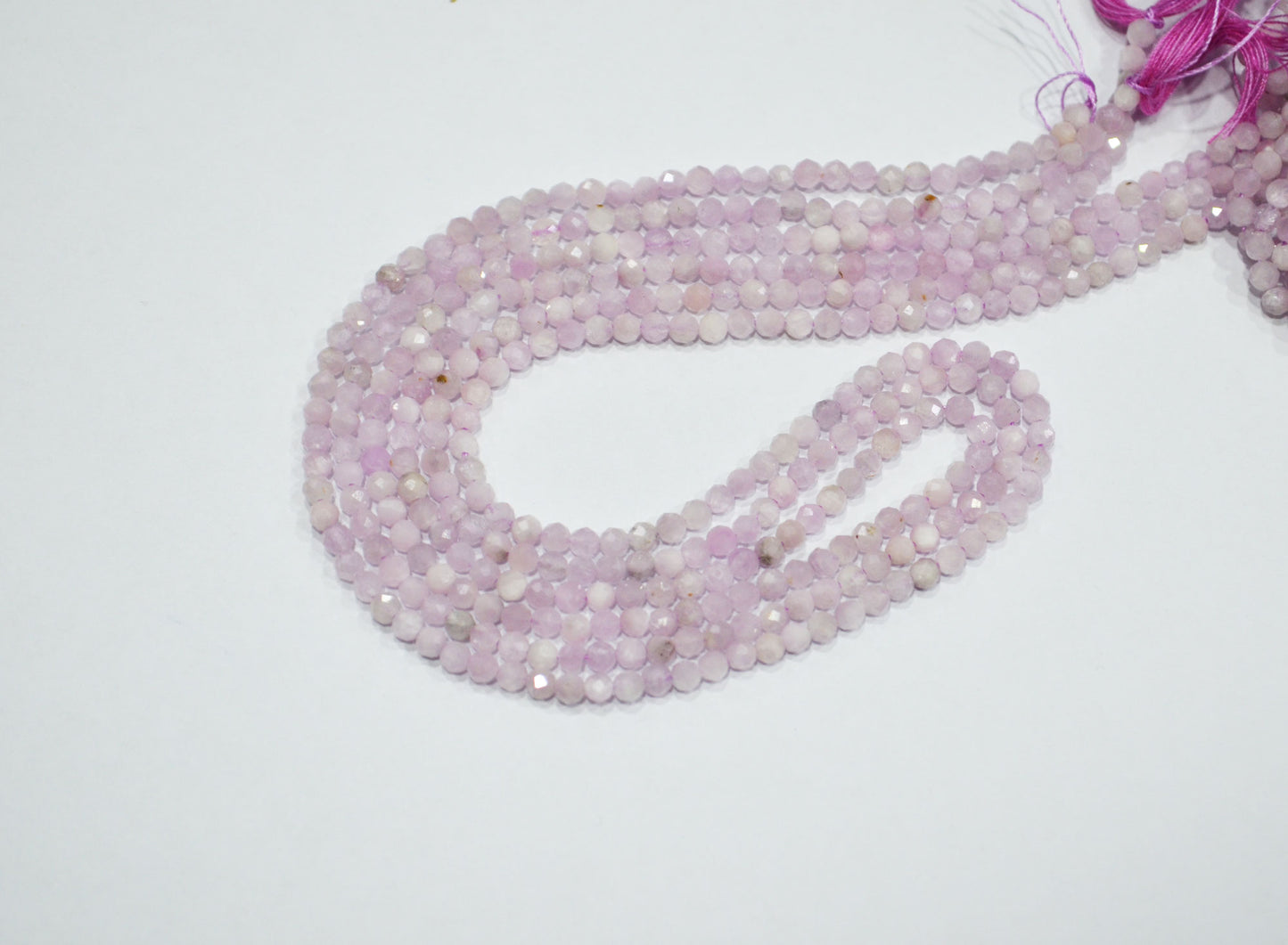 Lavender Quartz Faceted Round Shape Beads , Lavender Quartz Faceted Beads , Sold By Strand , 15.50 Inches , 3.25 mm , 32592