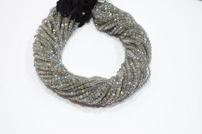 Labradorite Round Shape Beads , 12.50 Inches , 3.25 mm , 32597
