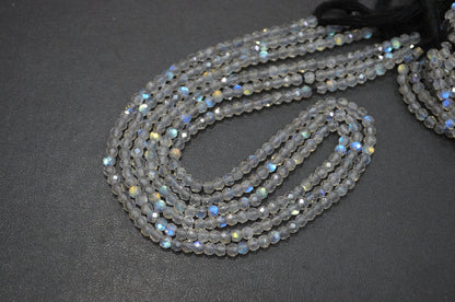Labradorite Round Shape Beads , 12.50 Inches , 3.25 mm , 32597