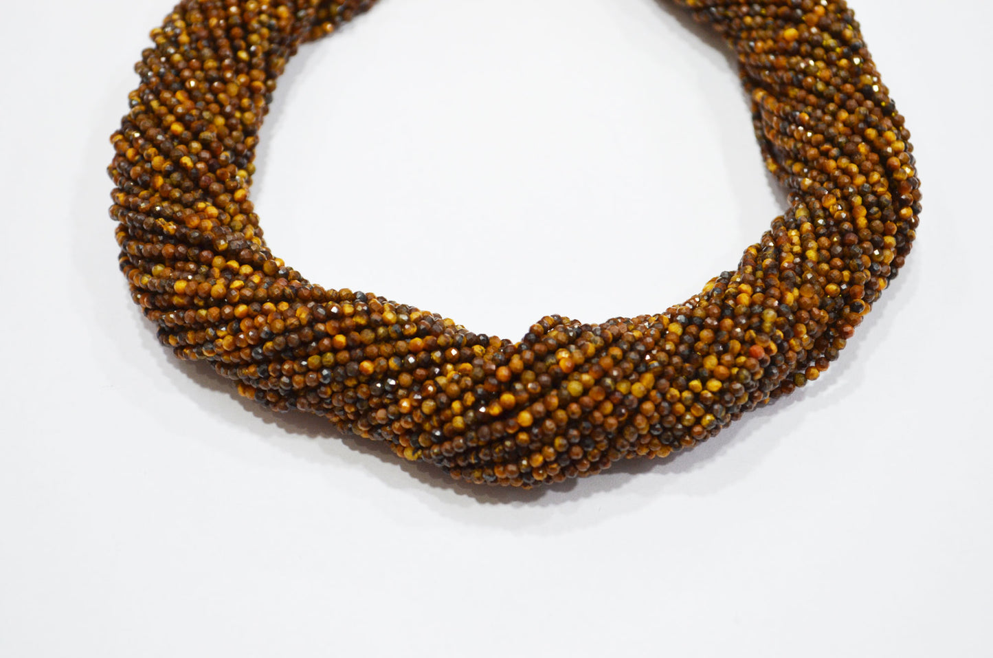 Tiger Eye Round Shape Beads , 15.50 Inches , 2.25 mm , 32598