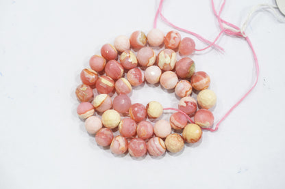 Natural pink opal rondelle shape beads , pink opal faceted beads, sold by strand ,10-12.5 mm , 16 inches , 32689