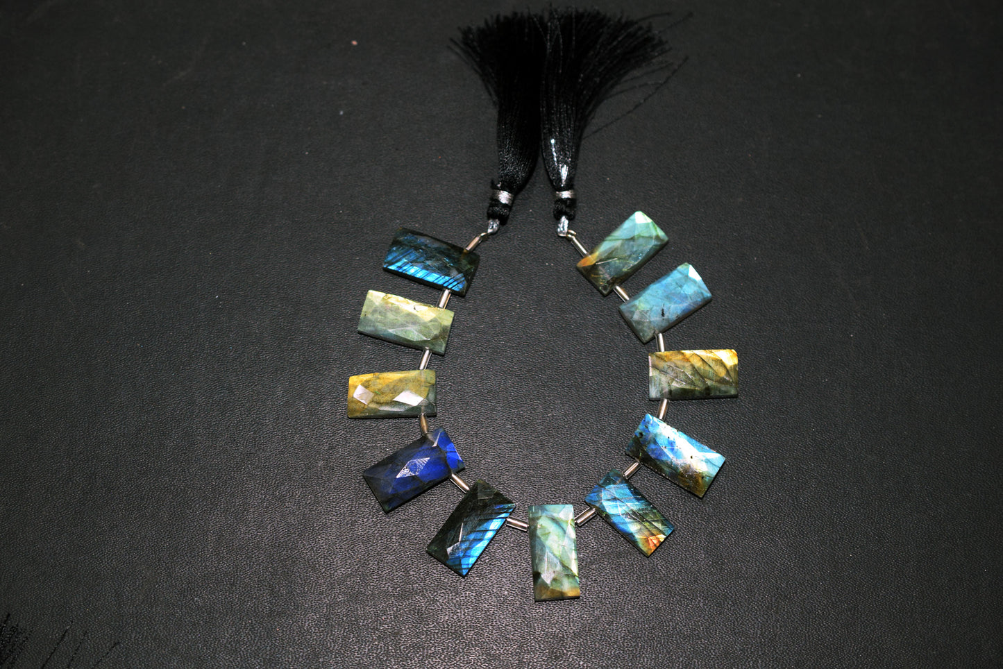 Labradorite Faceted nuggets Shape Beads , 8-11 Pieces In A Strand , 10 to 20 mm , 32989
