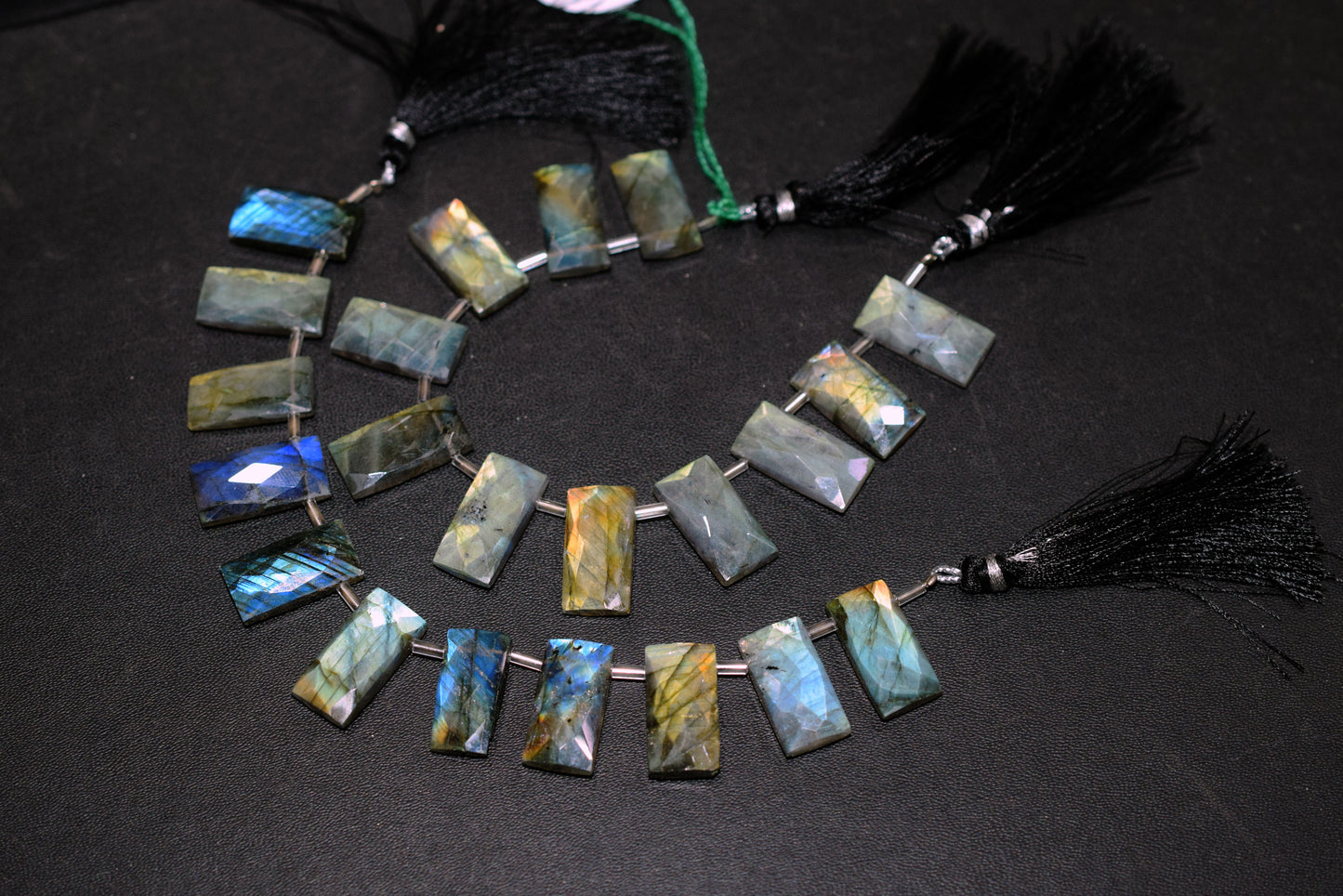 Labradorite Faceted nuggets Shape Beads , 8-11 Pieces In A Strand , 10 to 20 mm , 32989