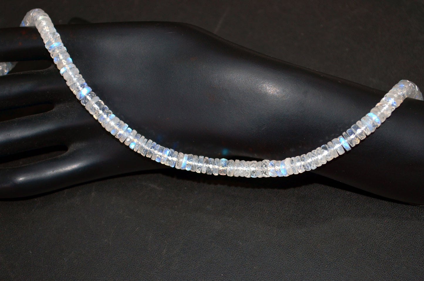 Rainbow Moonstone Faceted Tyre Shape Beads , Sold By Strand ,16 Inches , 6.50 mm , 32996