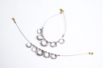 5 Pieces Pink Amethyst Faceted Heart Shape  Briolettes Beads Strand,Sold By Strand,9x9 - 11x11 mm ,33058