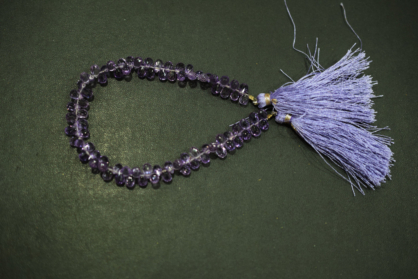 Natural Pink Amethyst Faceted Tear Drops Shape Briolettes , Sold By Strand , 4.25 - 6 mm , 8 Inches , BL- 6713C