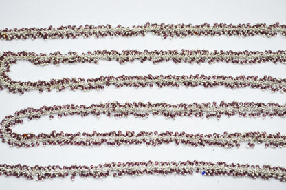 Lavender Hydro Quartz Smooth Round Shape Grape Chain , 2 mm , RB-5793