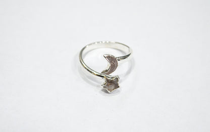 Rose Quartz Fancy Shape Ring , Rose Quartz Faceted Ring , January Birthstone Ring , Upper Adjustable Ring , RB-7352